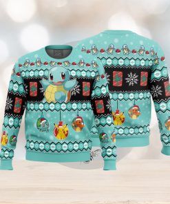 Squirtle I Choose You Pokemon Ugly Christmas Sweater