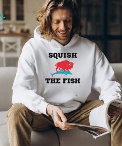 Squish the fish buffalo bills beat the miami dolphins 2024 shirt
