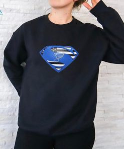 St Louis Blues Superman logo shirt