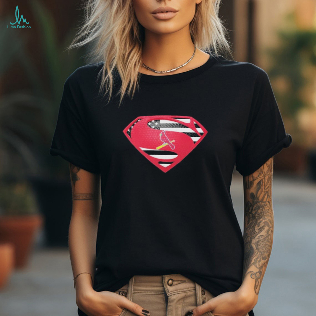 St Louis Cardinals Superman logo shirt St Louis Cardinals Superman logo shirt