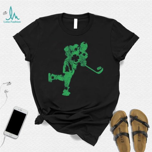 St Patricks Day Hockey Irish Boy Saint PaddyS Shamrock T Shirt