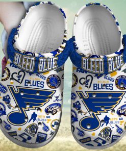 St. Louis Blues NHL Sport Crocs Crocband Clogs Shoes Comfortable For Men Women and Kids – Footwearelite Exclusive