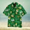 NCAA North Carolina Tar Heels Hibiscus Flower Logo Hawaiian Shirt Gift Patricks Day