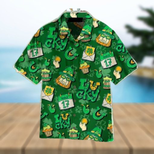 St. Patrick’s Day Have A Lucky Day Hawaiian Shirt Aloha For Men And Women