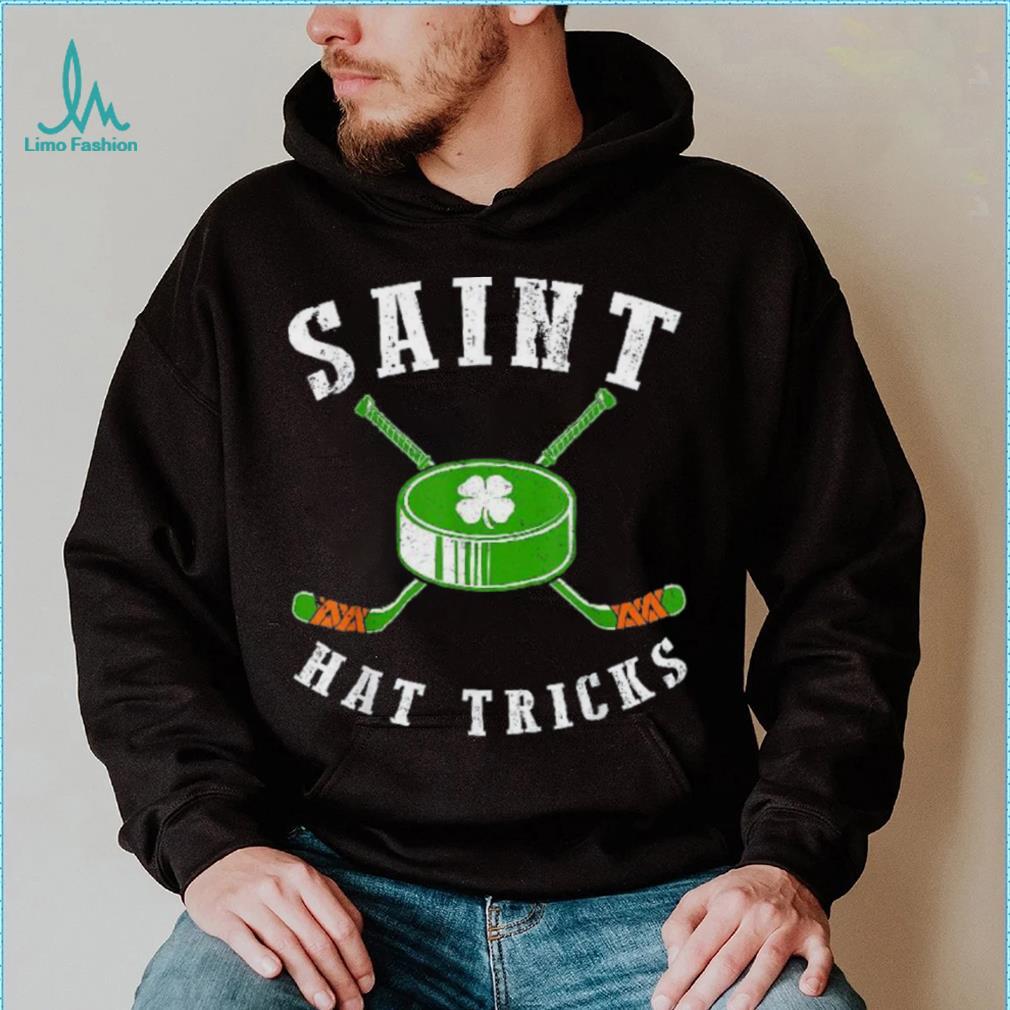 St. Patrick’s Day Saint Hat Tricks Hockey Shamrock Kids Boys Shirt St. Patrick’s Day Saint Hat Tricks Hockey Shamrock Kids Boys Shirt