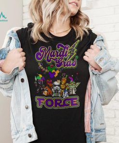 Star War Baby Yoda Mardi Gras Force T Shirt