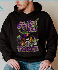 Star War Baby Yoda Mardi Gras Force T Shirt
