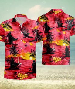 Star Wars Darth Vader Sunset Combo Hawaiian Shirt And Short Summer Shirt