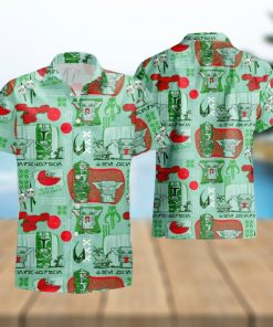 Star Wars Yoda Native Green Hawaiian Shirt And Short