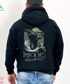 Star wars mad engine Yoda pinch me you will not st. paddy’s day graphic 2024 shirt