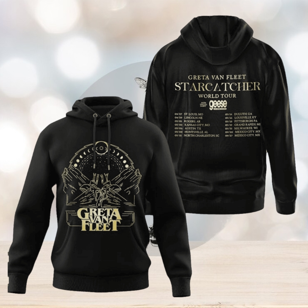 Starcatcher World Tour Greta Van Fleet 3D Unisex Hoodie Starcatcher World Tour Greta Van Fleet 3D Unisex Hoodie