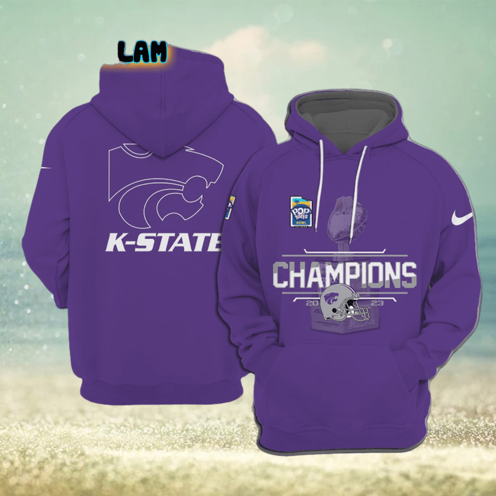 State Wildcats 2024 Pop Tarts Bowl Champions Hoodie State Wildcats 2024 Pop Tarts Bowl Champions Hoodie