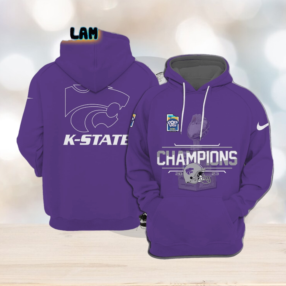 State Wildcats 2024 Pop Tarts Bowl Champions Hoodie State Wildcats 2024 Pop Tarts Bowl Champions Hoodie