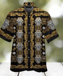 Steelers Skull Design Hawaiian Shirt Pittsburg Edition