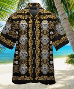 Steelers Skull Design Hawaiian Shirt Pittsburg Edition