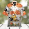 Steelers Skull Design Hawaiian Shirt Pittsburg Edition