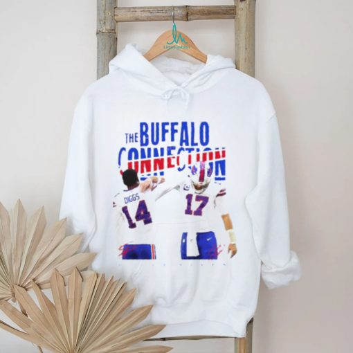 Stefon Diggs x Josh Allen Celebration The Buffalo Connection Signature T Shirt