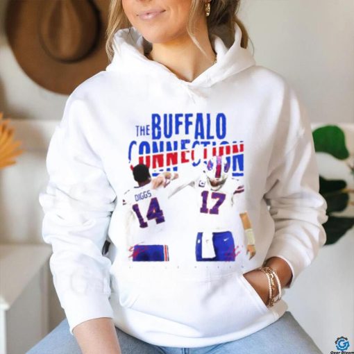 Stefon Diggs x Josh Allen Celebration The Buffalo Connection Signature T Shirt