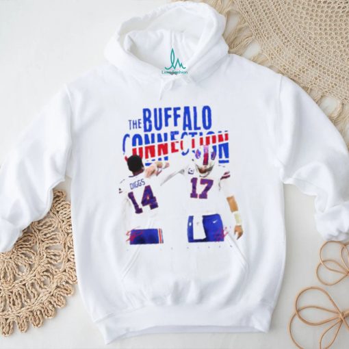 Stefon Diggs x Josh Allen Celebration The Buffalo Connection Signature T Shirt