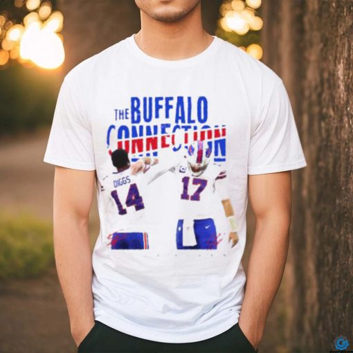 Stefon Diggs x Josh Allen Celebration The Buffalo Connection Signature T Shirt