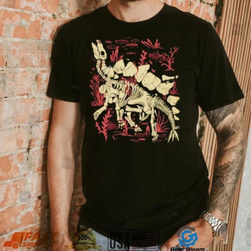 Stegosaurus fossils shirt