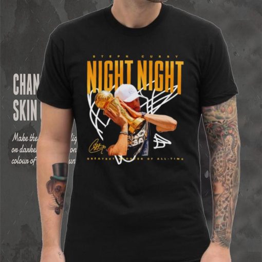 Steph Curry Golden State Warriors night night shirt