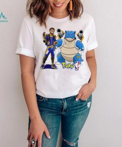 Stephen Curry Golden State Warriors Blastoise PokexBasketball shirt