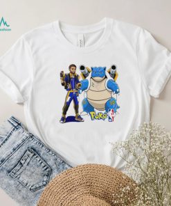 Stephen Curry Golden State Warriors Blastoise PokexBasketball shirt