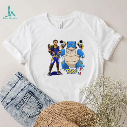 Stephen Curry Golden State Warriors Blastoise PokexBasketball shirt