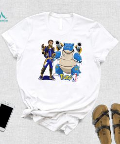 Stephen Curry Golden State Warriors Blastoise PokexBasketball shirt