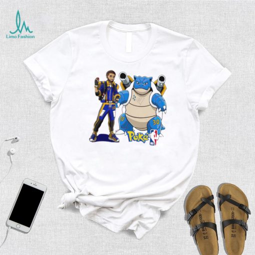 Stephen Curry Golden State Warriors Blastoise PokexBasketball shirt