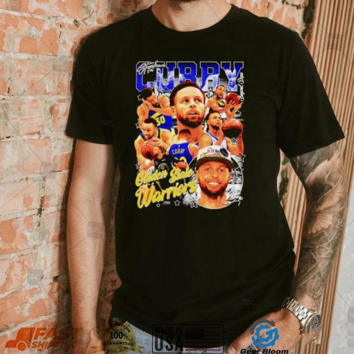 Stephen Curry Golden State Warriors NBA basketball signature graphic shirt
