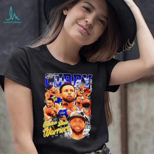 Stephen Curry Golden State Warriors NBA basketball signature graphic shirt