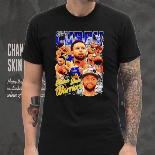 Stephen Curry Golden State Warriors NBA basketball signature graphic shirt