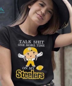 Stewie talk shit one more time on my Pittsburgh Steelers shirt