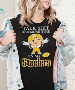 Stewie talk shit one more time on my Pittsburgh Steelers shirt