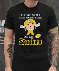 Stewie talk shit one more time on my Pittsburgh Steelers shirt