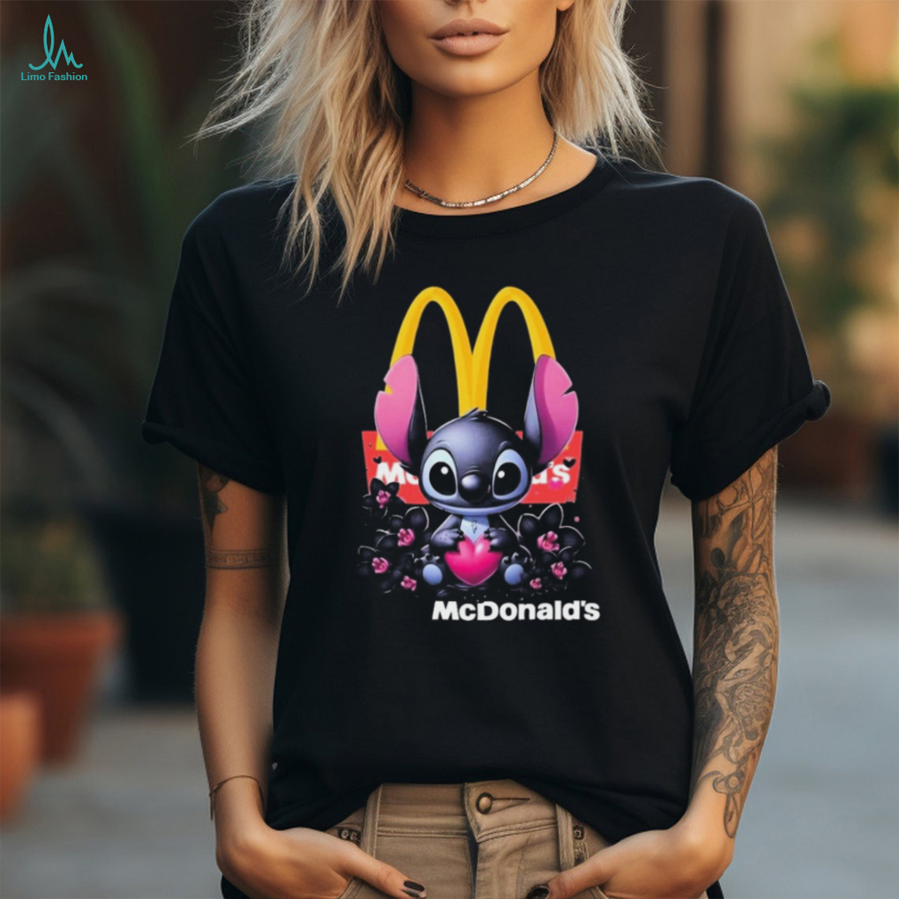 Stitch Hug Heart Mcdonald’s logo St Patrick’s Day 2024 shirt Stitch Hug Heart Mcdonald’s logo St Patrick’s Day 2024 shirt
