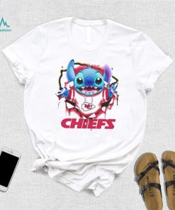 Stitch Inside Kansas City Chiefs Logo 2024 T shirt