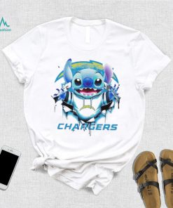 Stitch Inside Los Angeles Chargers Logo 2024 shirt