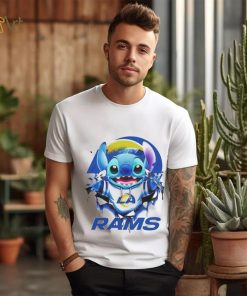 Stitch Inside Los Angeles Rams Logo 2024 T shirt