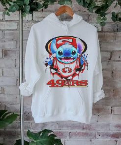 Stitch Inside San Francisco 49ers Logo 2024 T shirt