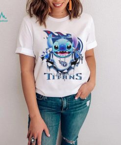 Stitch Inside Tennessee Titans Logo 2024 Shirt