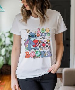 Stitch Teacher 100 Days In The Books Shirt