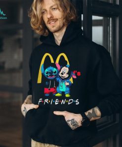 Stitch and Mickey Mouse Mcdonalds Friends Shirt