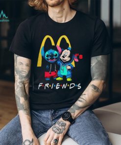 Stitch and Mickey Mouse Mcdonalds Friends Shirt