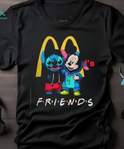 Stitch and Mickey Mouse Mcdonalds Friends Shirt