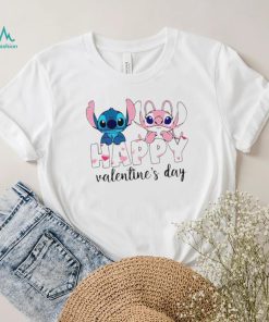 Stitcth and Angel happy Valentine’s day shirt