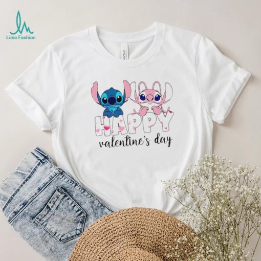 Stitcth and Angel happy Valentine’s day shirt