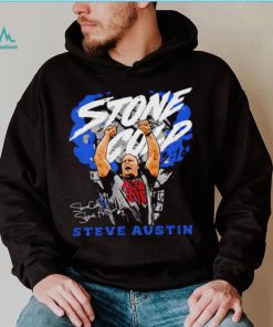 Stone Cold professional wrestler Steve Austin pose signature shirt
